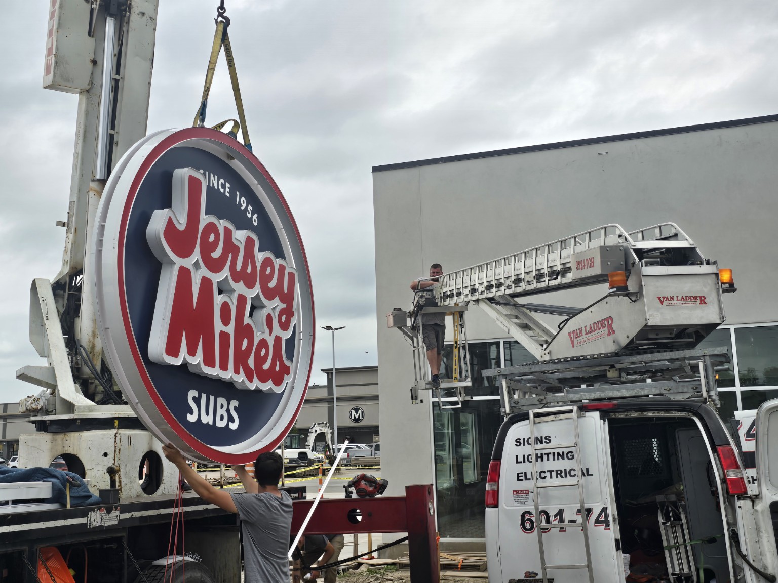 Commercial sign project